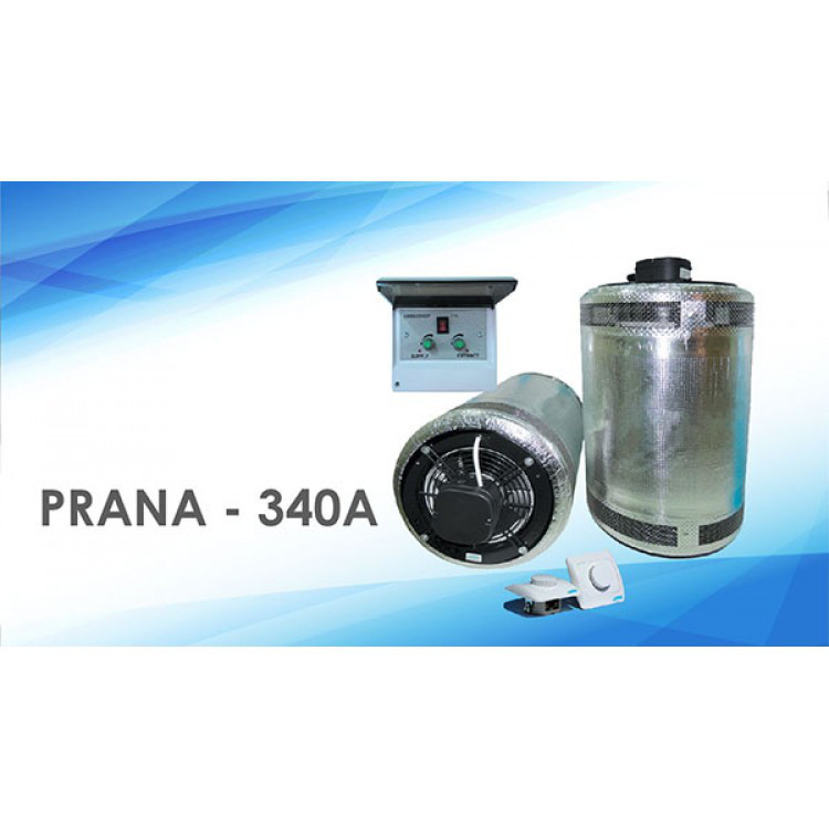 Система приточно-вытяжной вентиляции с рекуперацией воздуха Prana 340A (до 900 кв.м) - фото 1 - id-p705152149