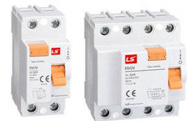 Дифреле LS RKN, 2-4 полюси, 30-300 mA, 25-63A 