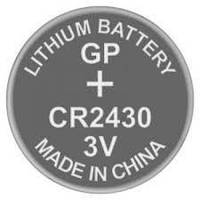 Дисковая батарейка GP Lithium Cell 3V CR2430