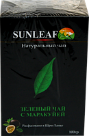 Чай SunLeaf зелений з маракуйей,100 гр.