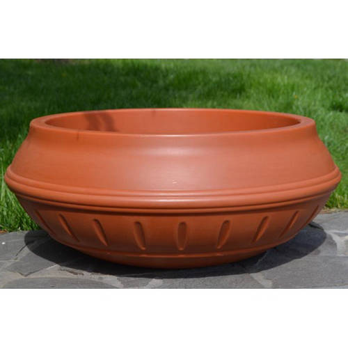 Вазон уличный Ø 600 с двойным дном пластиковый, цена 1302 грн — Prom.ua ...