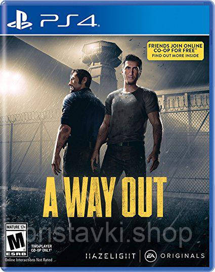 A Way Out PS4 \ PS5