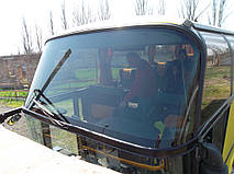 Изготовление и замена верхнего лобового стекла на Neoplan 116 в Никополе (Украина). 6