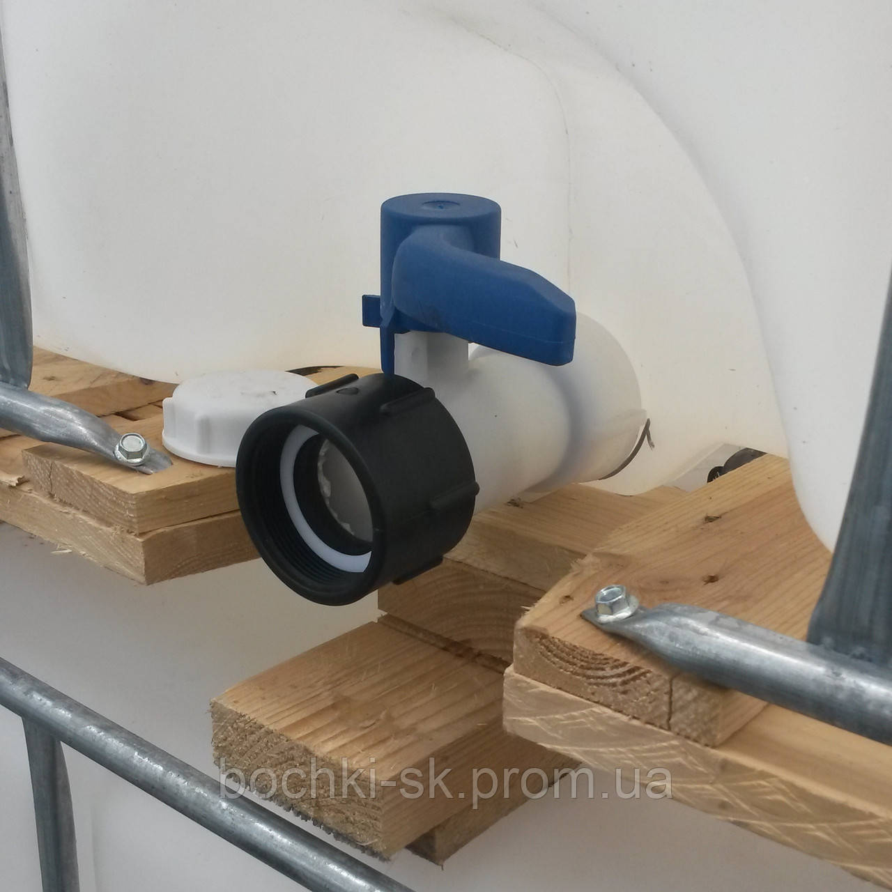 Перехідник з DN50 На різь 2 дюйми (внутрішня), фото 1