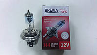 Лампа галогеновая "BREVIA" H4 12V +60% - производства Корея