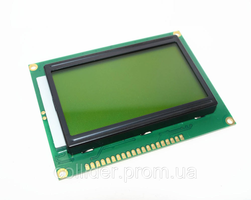 Дисплей LCD12864 ST7920 128х64, Зелений