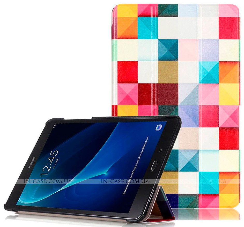 Чехол Slimline Print для Samsung Galaxy Tab A 10.1 2016 SM-T580, SM-T585 Colour Blocks