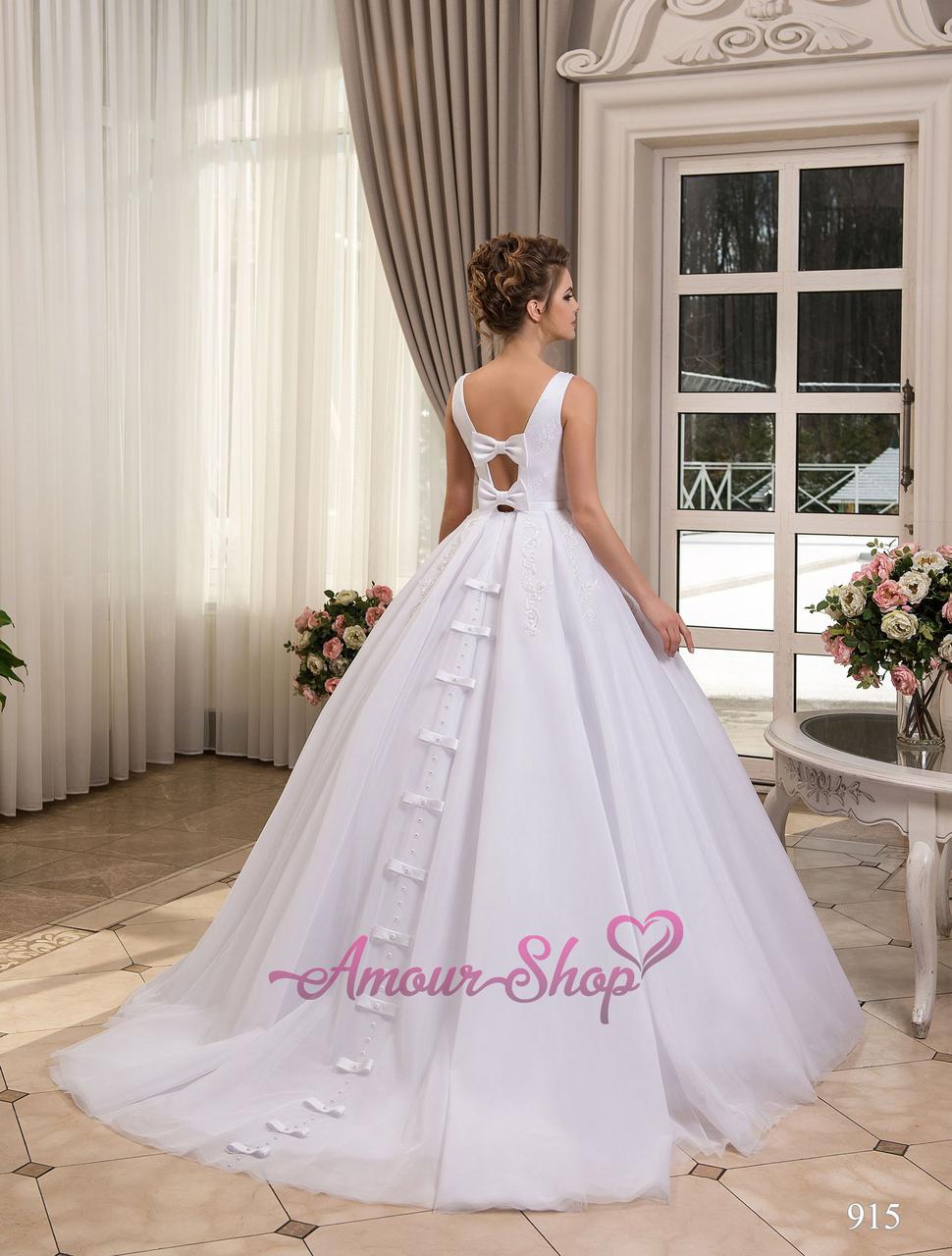 Свадебное платье пышное со шлейфом. 915 - фото 3 - id-p705253950