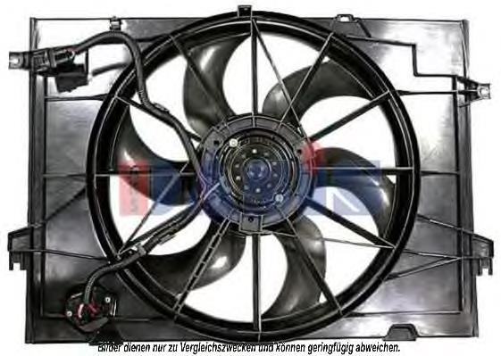 Дифузор радіатора охолодження двигуна на Hyundai Tucson HCC HANON 25380-1F250