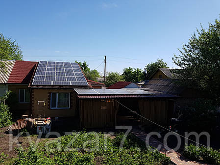 Сонячна електростанція на 10 кВт мережева дахова, фото 2