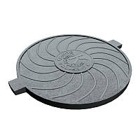 Кришка чавунна люка кан. типу "В"