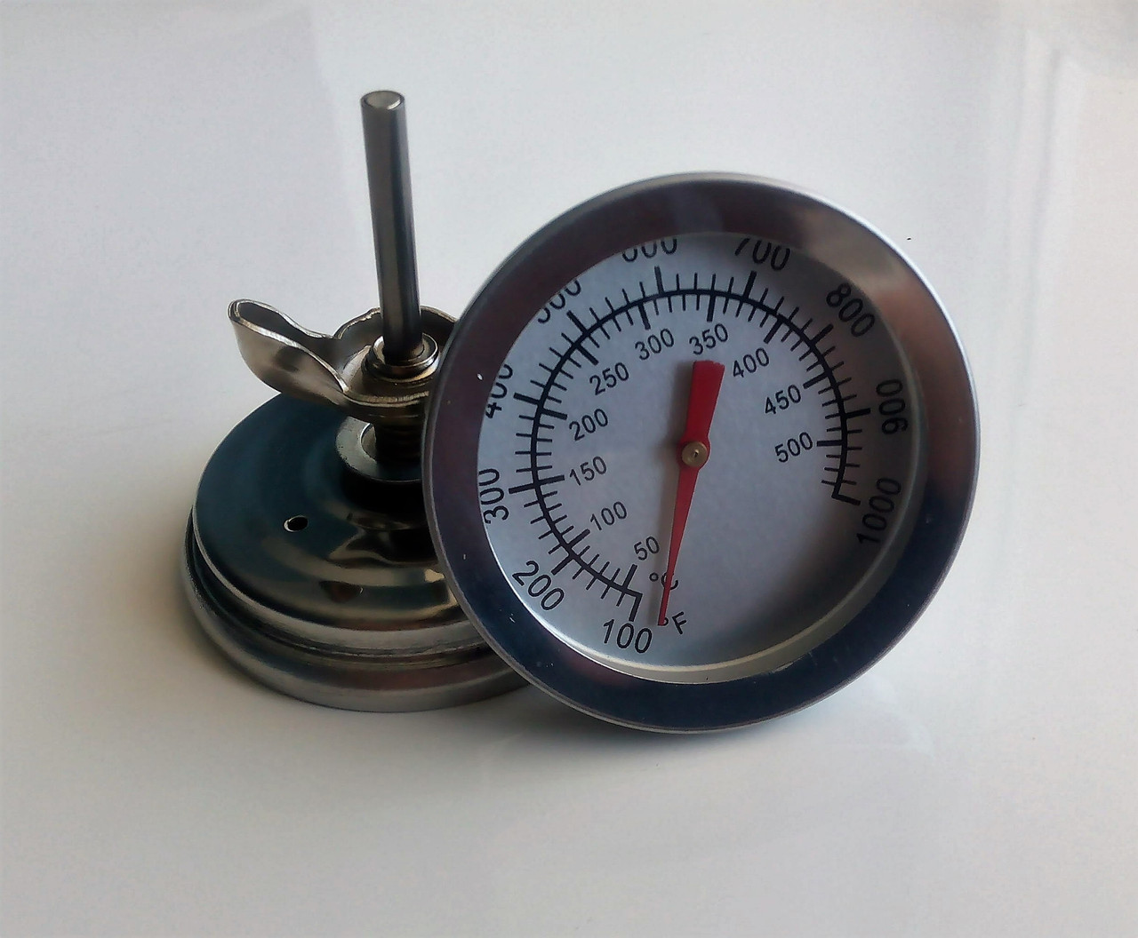 Термометр для барбекю, гриль, металевий, 50-530 градусів