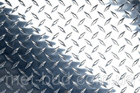 Лист рифленый нержавеющий AISI 304 1,0 (1,0х2,0) 2В листы нж нержавеющая сталь нержавейка цена - фото 3 - id-p705246183