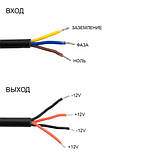 Блок живлення герметичний PRO 250Вт 12В, фото 2