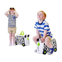 Дитяча валіза Zimba Zebra, Trunki, фото 2