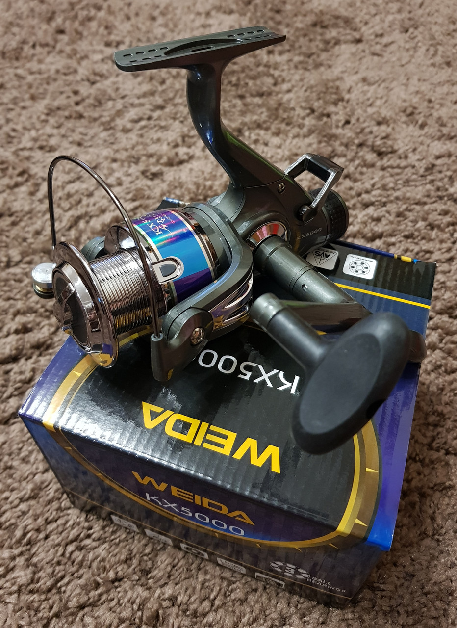 Котушка WEIDA (KAIDA) KX 6000 байтранером 3 підшипники