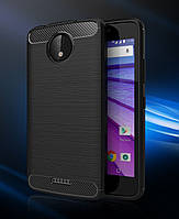 Чехол на motorola moto c plus CARBON