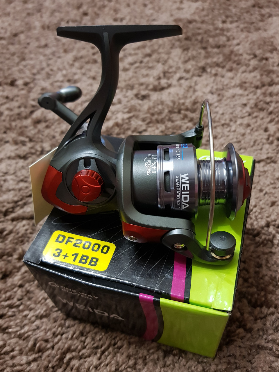 Котушка для блешіння WEIDA DF2000 3+1bb