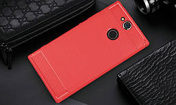 Чехол на sony xperia XA2 CARBON