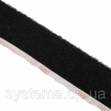 3M™ Scotchmate™ SJ-3527N Самоклеюча застібка «петля», чорний, 50 мм х 45,7 м, фото 2
