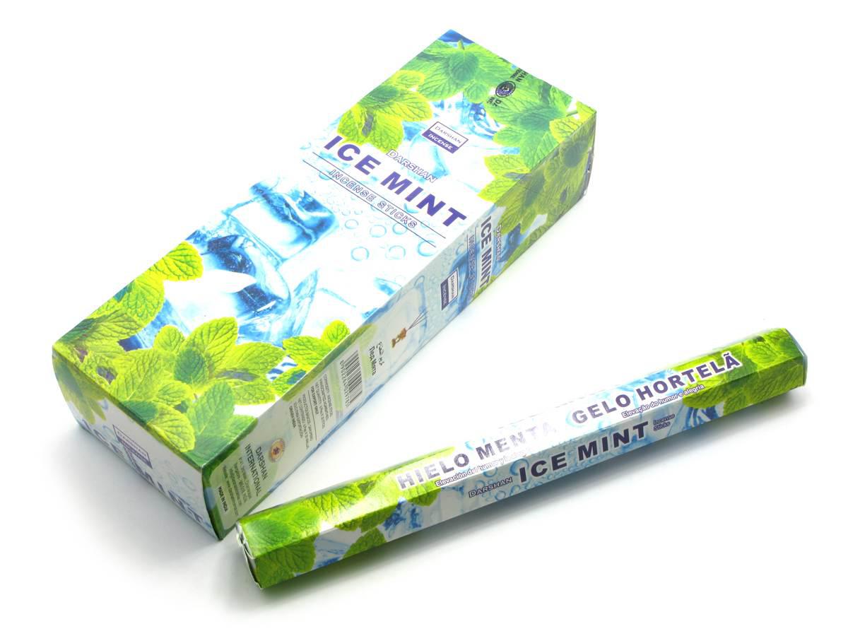 Mint Ice (Крижана М'ята) , (DARSHAN), Пахощі, аромапалички, шестигранник
