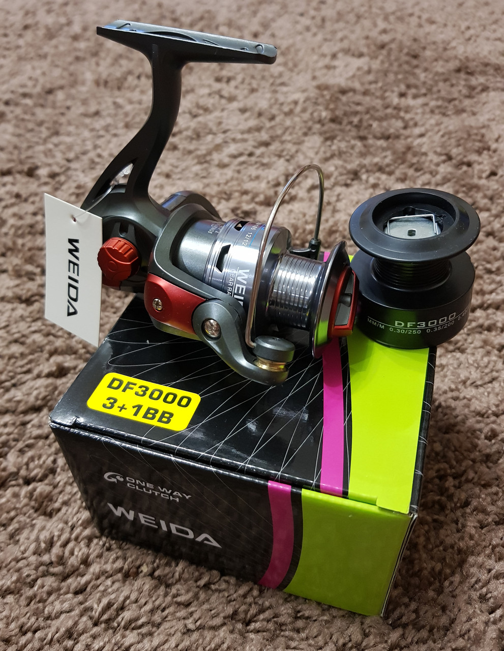 Котушка для блешіння WEIDA DF3000 3+1bb, фото 1