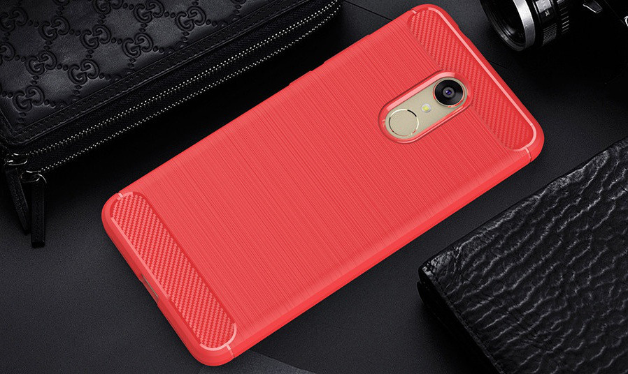Чехол на xiaomi redmi  5  CARBON