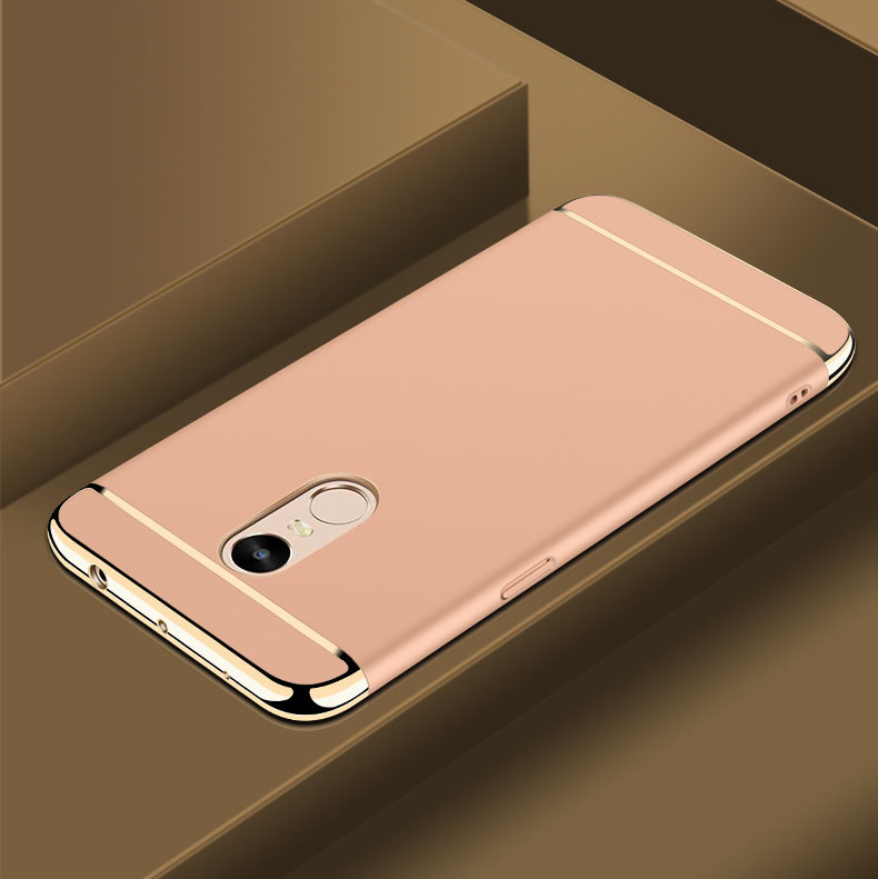Чохол для Xiaomi Redmi 5 Plus із золотими вставками Золотий