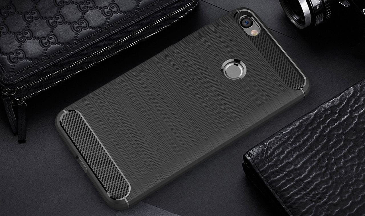 Чехол на xiaomi redmi note 5a / note 5a prime CARBON