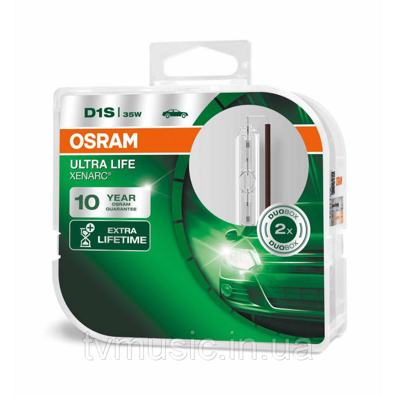Ксенонові лампи Osram Xenarc Ultra Life D1S (66140ULT-DUOBOX)