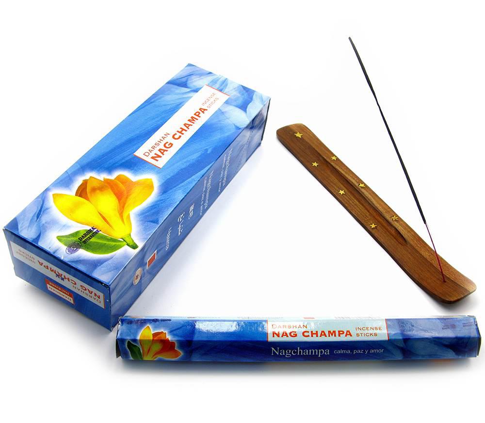Nag champa (Наг Чампа) , (DARSHAN), Пахощі, аромапалички, шестигранник
