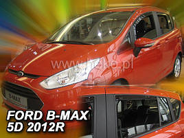 Дефлектори вікон (вітровики) FORD B-MAX - 5D 2012R.->(HEKO)