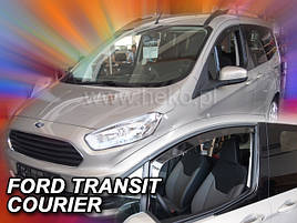Дефлектори вікон (вітровики) FORD TRANSIT COURIER - 2/4D 2013+ (HEKO)
