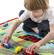 Ігровий килимок із машинками Міська дорога Melissa&Doug, фото 5