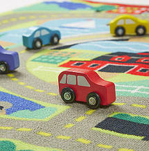 Ігровий килимок із машинками Міська дорога Melissa&Doug, фото 6