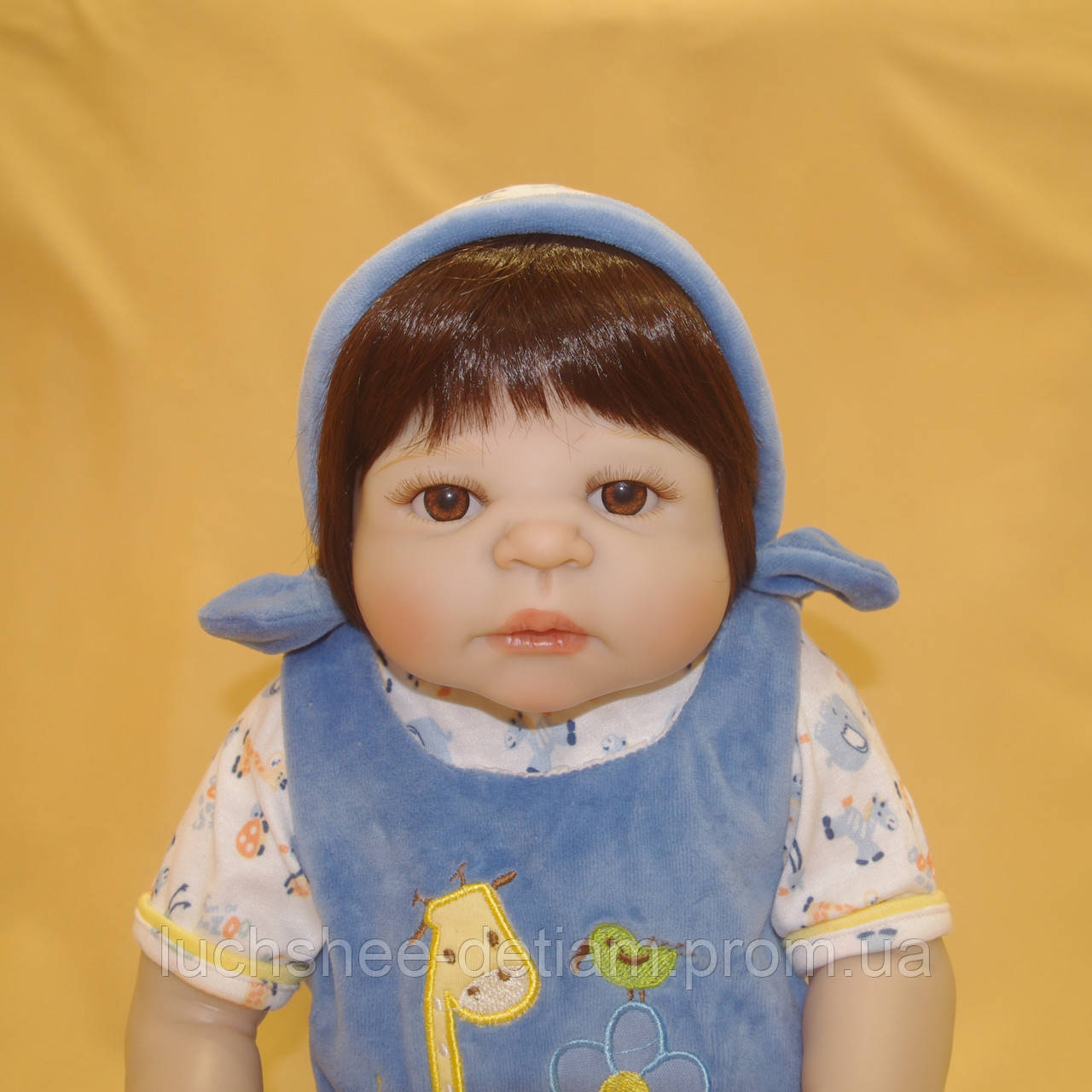 Кукла реборн 57 см полностью виниловый мальчик Димочка - фото 6 - id-p705519039