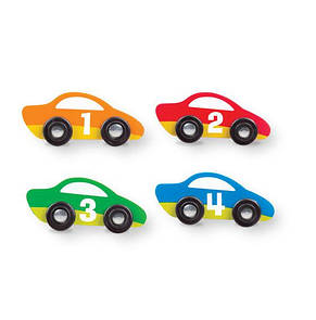 Ігровий килимок із машинками Перегонова траса Melissa&Doug, фото 5