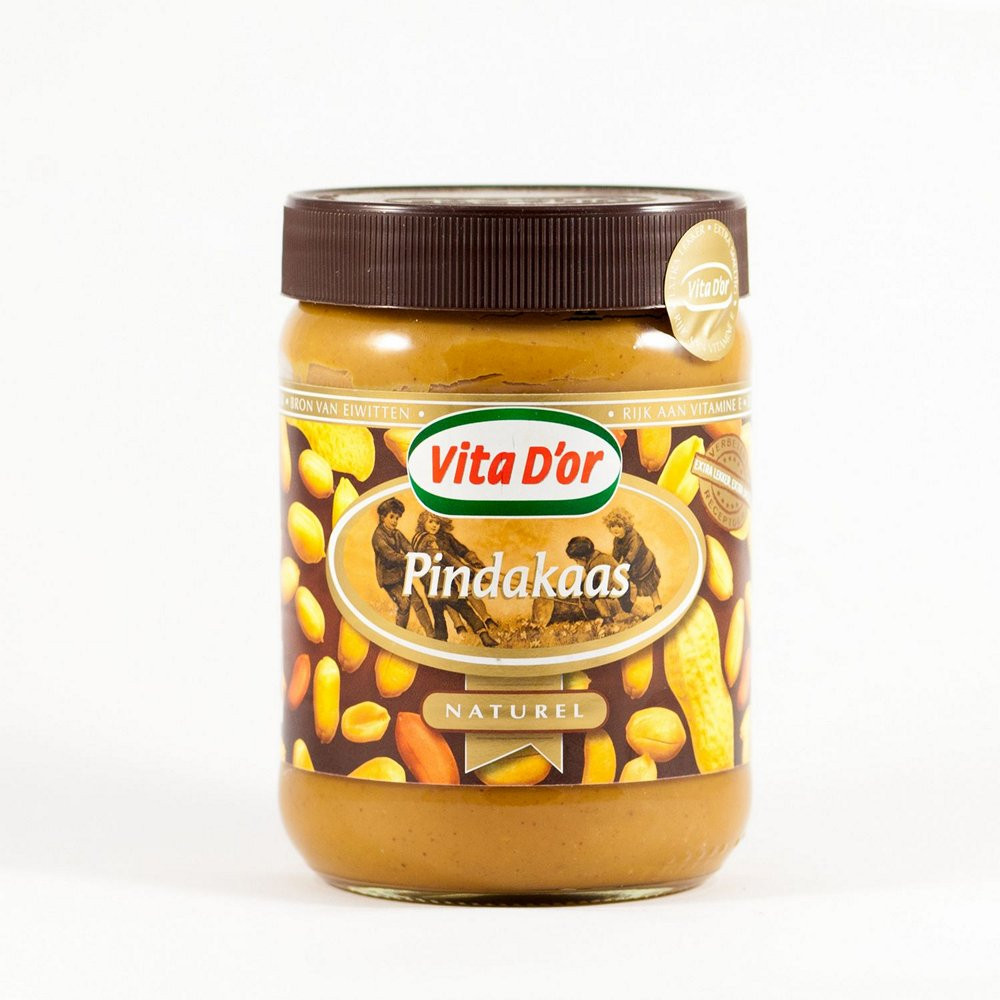 Арахісова паста (олія) Pindaas Vita D'or Natural, 600 г., фото 1