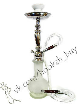 Якісний білий кальян на 1 трубку (арт. М2-80)