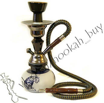 Компактний кальян на 1 трубку чорний (М2-41)