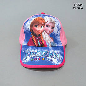 Уцінка - Кепка "Ельза і Анна" для дівчинки. 52-54 см