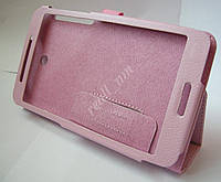 Рожевий шкіряний чохол-книжка Folio Case для планшета Asus Fonepad 7 FE375CG FE375CXG