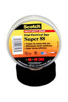 3M Scotch Super 88 - Особливо міцна ізоляційна стрічка вищого класу 19,0х0,22, рулон 18 м, чорний