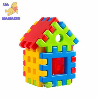 Тигрес. Іграшка-конструктор Поєднайко 9 елементів 39195 G-Rich