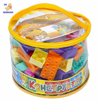 Конструктор у сумці 93 елементи, Тигрес 39128 G-Rich