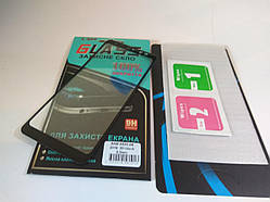 3D захисне скло для Samsung Galaxy A8 (2018) A530 повноекране з чорними рамками 