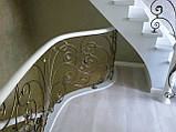 Класичні ковані перила для сходів, фото 5
