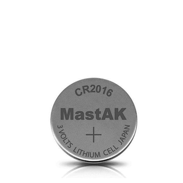 Дискова батарейка MastAK Cell Lithium 3V CR2016