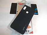 Чорний матовий чохол бампер "Smtt" для Xiaomi redmi Note 5 — термополіуретан, фото 2