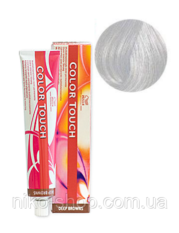 Безаміачна фарба для волосся Wella Color Touch Rich Naturals - 8/81 Світлий блондин перлинно-попелястий